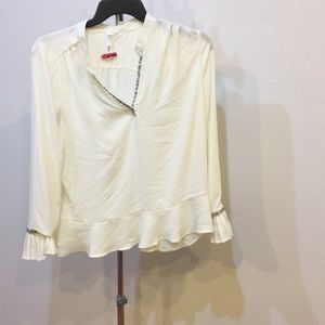 White used rhinestone detail